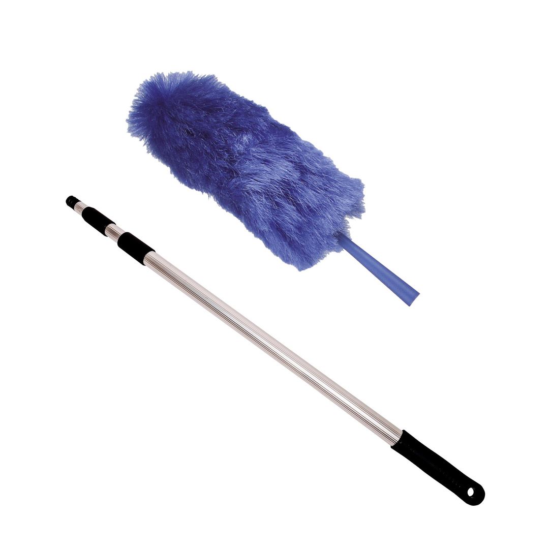 MAX Dammvippa Teleskop 134-242cm | Städ och hygien - Städredskap - Dammvippor och intriörmoppar | Kontorsexperten