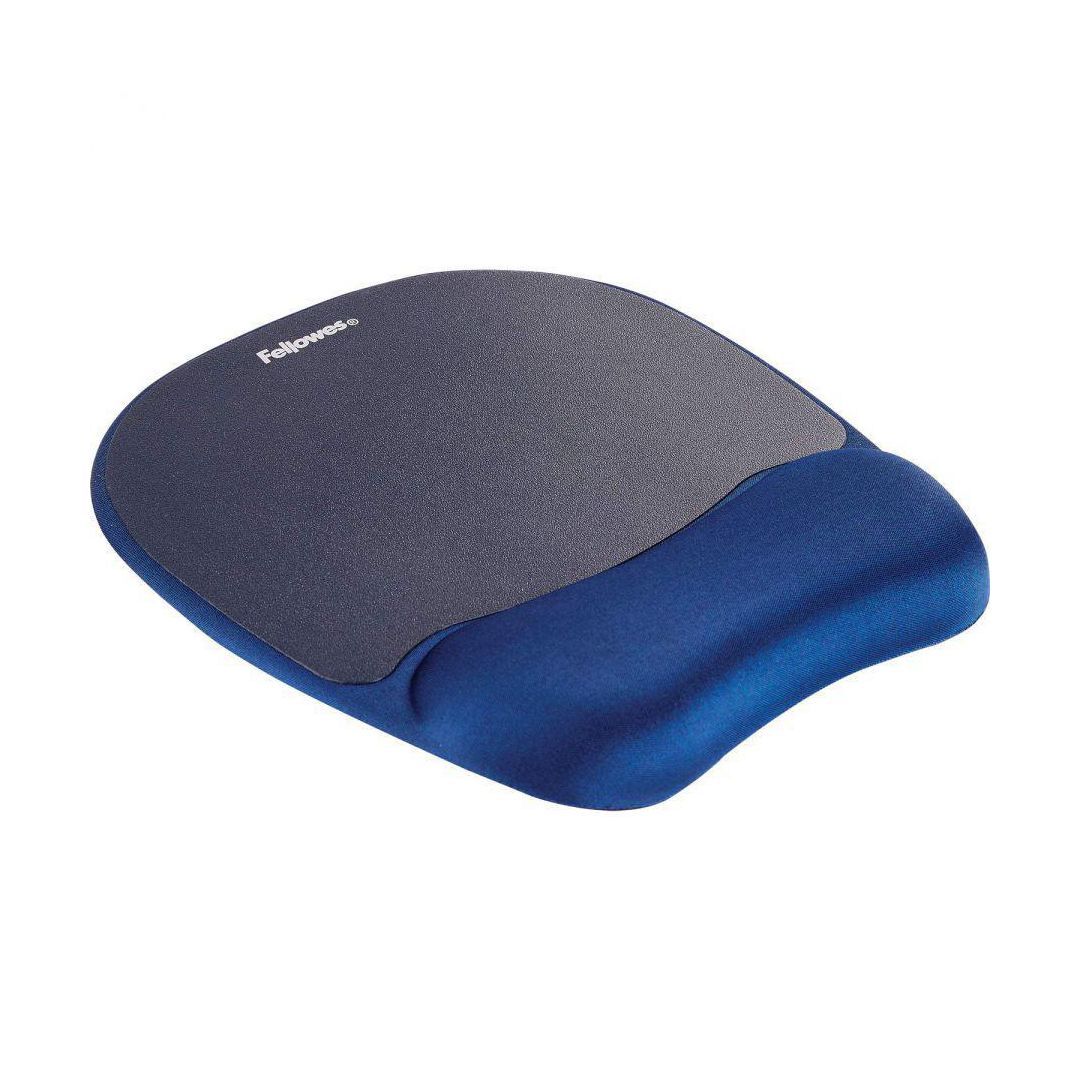 FELLOWES Musmatta med skum blå | Datorprodukter - Kringutrustning - Musmattor | Kontorsexperten