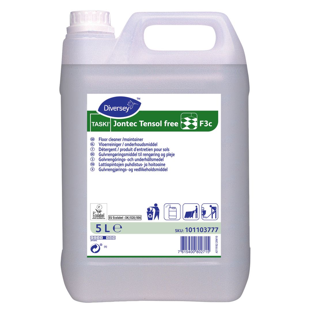 TASKI Golvrengöring Jontec Tensol free 5L | Städ och hygien - Golvunderhåll - Golvrengöring | Kontorsexperten