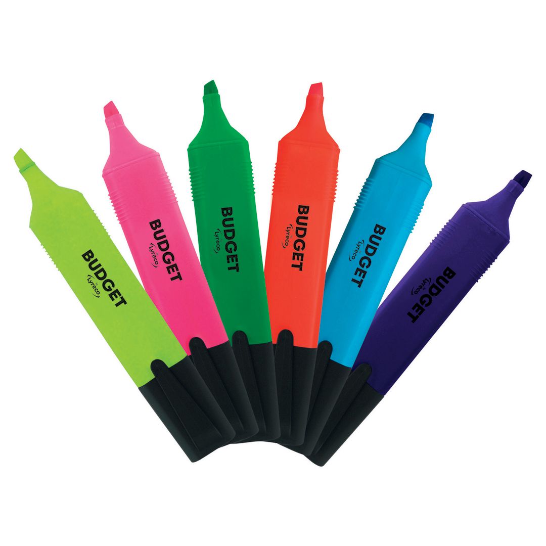 LYRECO Överstrykningspenna 6/fp | Kontorsmaterial - Pennor - Överstrykningspennor | Kontorsexperten