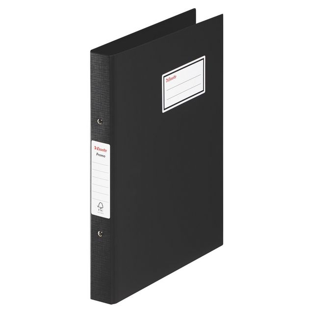 ESSELTE Ringpärm Premo PP A4 svart | Kontorsmaterial - Pärmar och register - Ringpärmar | Kontorsexperten