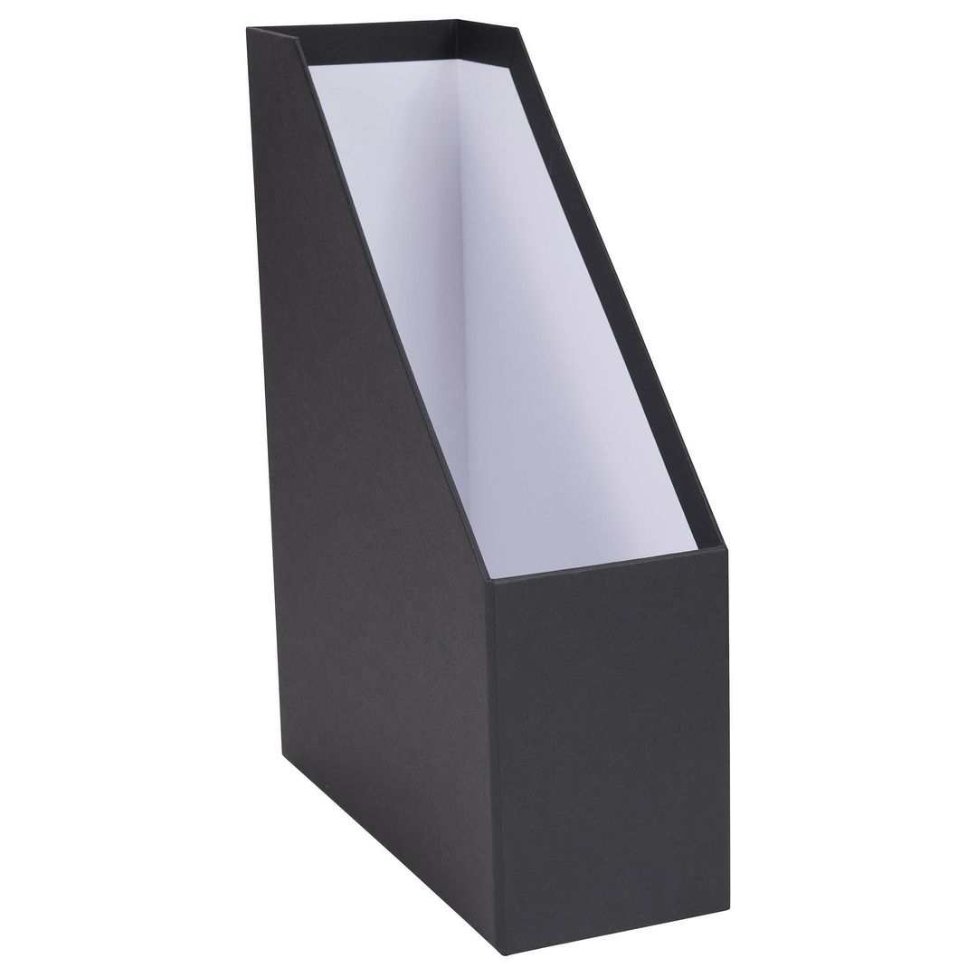 BIGSO BOX Tidskriftssamlare kartong grå | Kontorsmaterial - Till skrivbordet - Tidskriftssamlare | Kontorsexperten