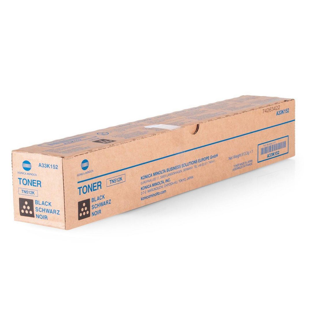 KONICA MINOLTA Toner, svart, TN512K | Toner och bläck - Tonerkassetter - Toner Konica Minolta | Kontorsexperten