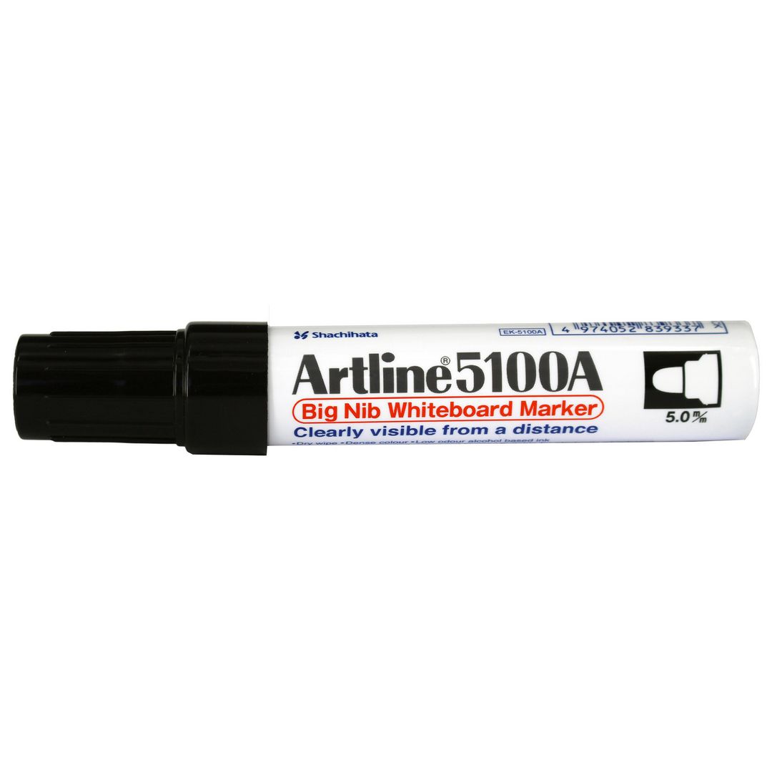 ARTLINE Whiteboardpenna 5100A BIG svart | Kontorsmaterial - Pennor - Whiteboardpennor - Rund spets | Kontorsexperten