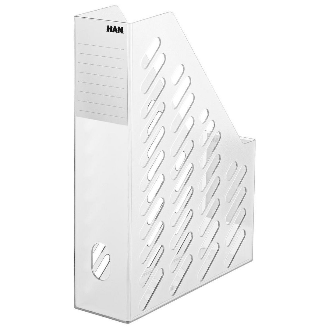 HAN Tidskriftssamlare A4 transparent | Kontorsmaterial - Till skrivbordet - Tidskriftssamlare | Kontorsexperten