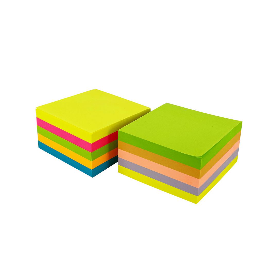 LYRECO Notes kub prem 76x76 färger 2/fp | Kontorsmaterial - Notes och Post-It - Notes - Kuber | Kontorsexperten