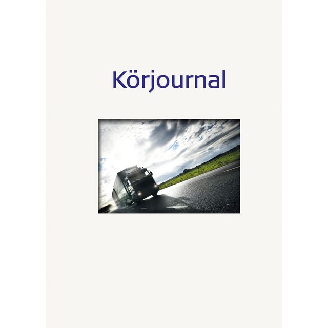 BURDE Körjournal A5 | Kontorsmaterial - Blanketter och bokföring - Bokföringsböcker | Kontorsexperten