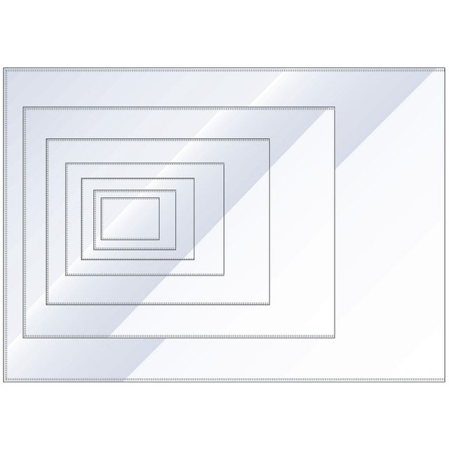 Plastfodral, A2, jämnskuren, 170 mikrometer, polypropylen, jämn, genomskinlig | Kontorsmaterial - Mappar och plastfickor - Plastfodral | Kontorsexperten