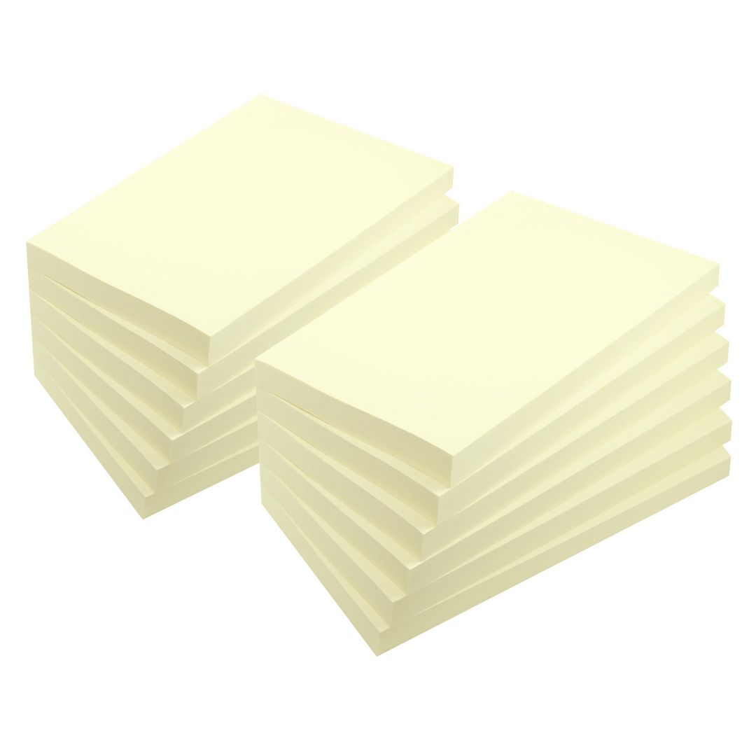 LYRECO Notes recycled 76x127mm gul 12/fp | Kontorsmaterial - Notes och Post-It - Notes - Gula | Kontorsexperten