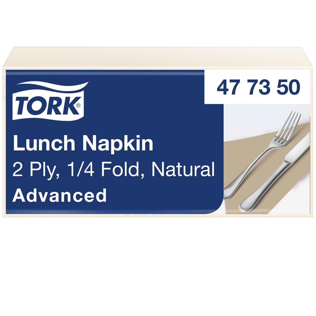 TORK Servett Lunch 2-lags natur 200/fp | Kök och servering - Servetter och dukar - Servett - 2-lagers | Kontorsexperten