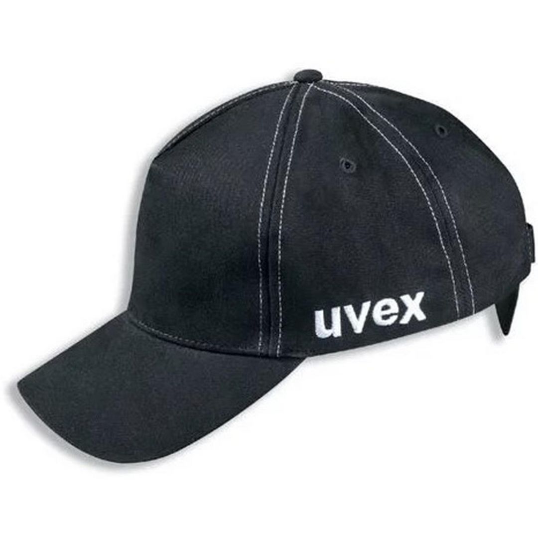 UVEX Stötskyddskeps U-cap svart 60-63cm | Skyddsutrustning - Huvudskydd - Kepsar | Kontorsexperten