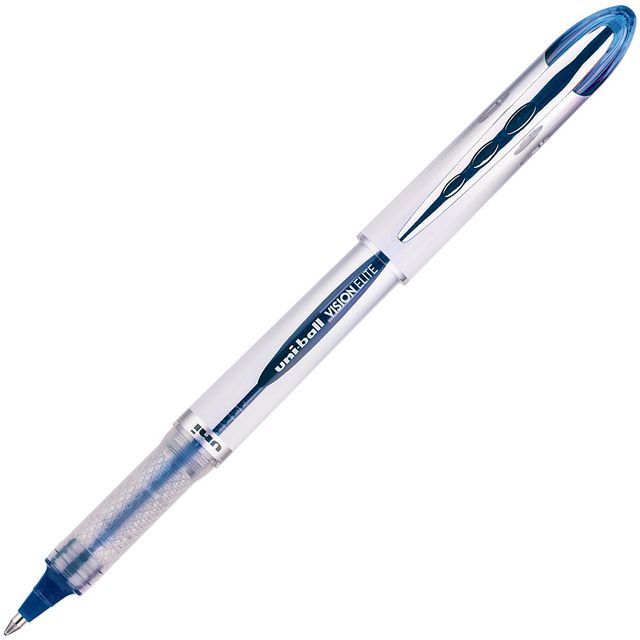 UNI-BALL Bläckkulpenna Vision Elite blå | Kontorsmaterial - Pennor - Bläckkulpennor | Kontorsexperten