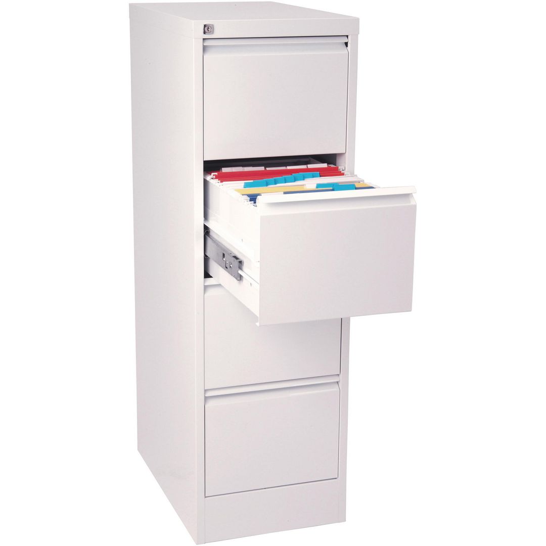 Hängmappsskåp standard 4 lådor | Kontorsmaterial - Mappar och plastfickor - Hängmappsförvaring | Kontorsexperten