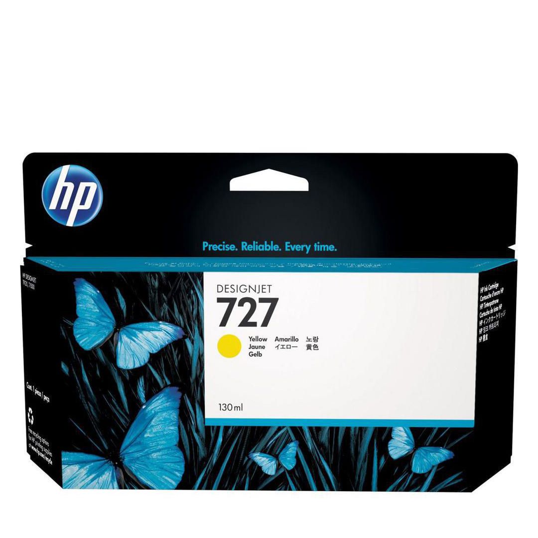 HP Bläckpatron, 727, hög kapacitet, gul, F9J78A | Toner och bläck - Bläckpatroner - Bläckpatroner HP | Kontorsexperten