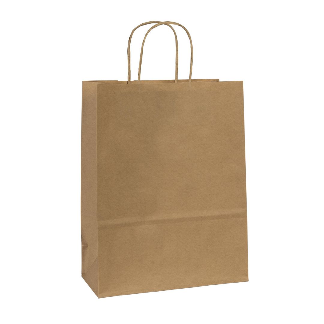 SOBER Bärkasse Small brun 150/fp | Emballage och lagerutrustning - Bärkassar och Påsar - Bärkasse - Papper | Kontorsexperten