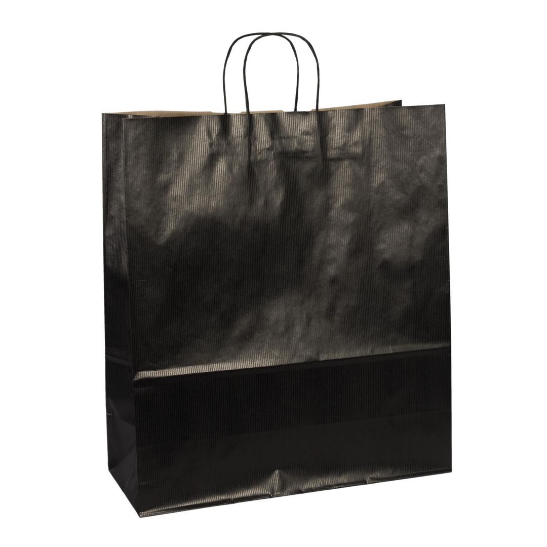 SOBER Bärkasse Large svart 150/fp | Emballage och lagerutrustning - Bärkassar och Påsar - Bärkasse - Papper | Kontorsexperten