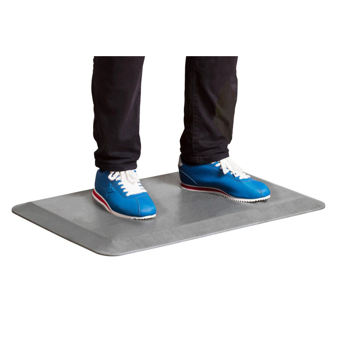 SUN-FLEX Arbetsplatsmatta StandMat grå | Kontorsmöbler och inredning - Arbetsplatsmattor och ståmattor - Arbetsplats-och ståmattor | Kontorsexperten