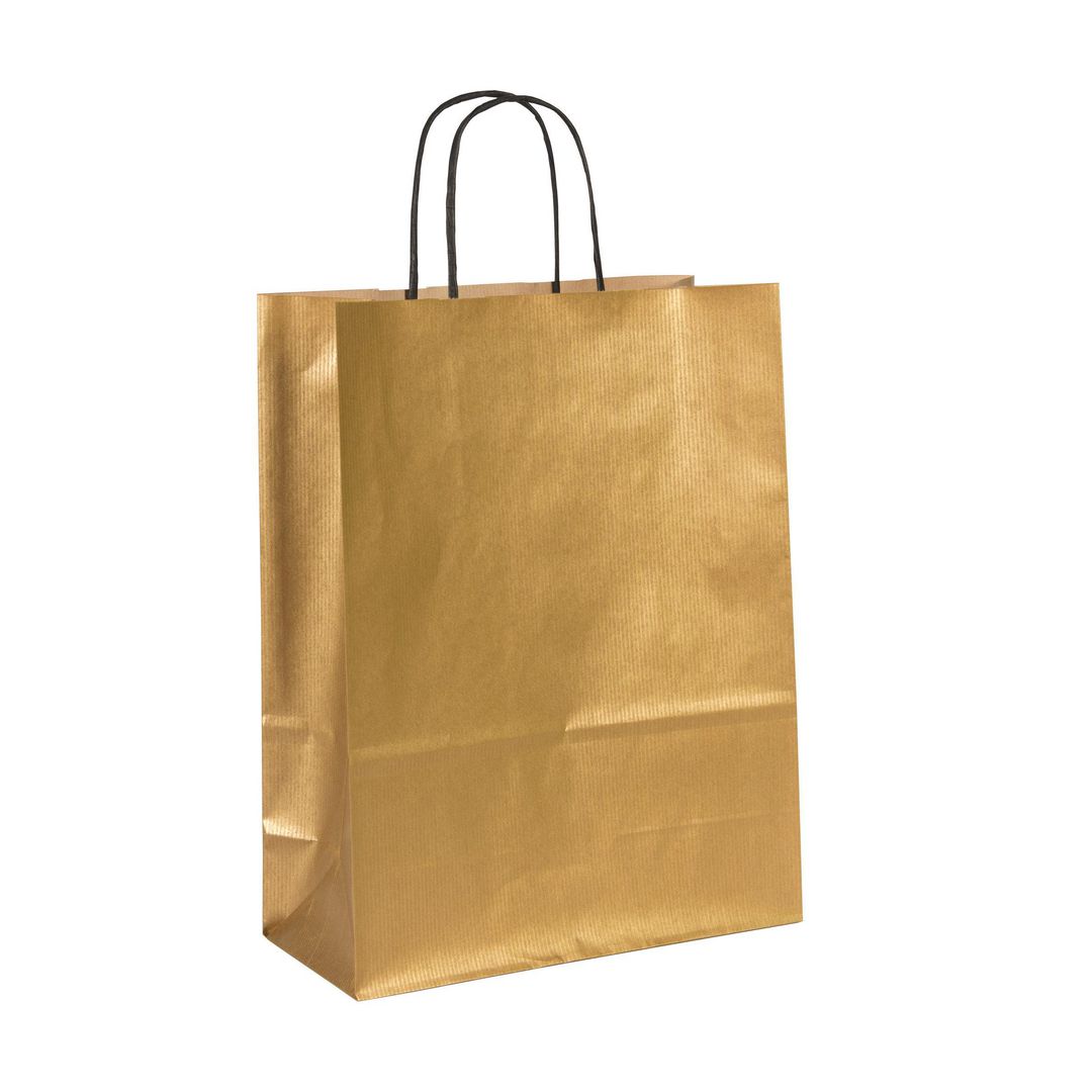 SOBER Bärkasse Small guld 150/fp | Emballage och lagerutrustning - Bärkassar och Påsar - Bärkasse - Papper | Kontorsexperten