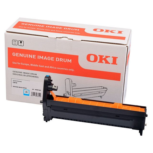 OKI Trumma 46507307 Cyan | Toner och bläck - Trummor - Trummor OKI | Kontorsexperten