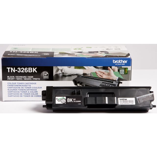 BROTHER Toner, 326BK, svart, singelförpackning, TN326BK | Toner och bläck - Tonerkassetter - Toner Brother | Kontorsexperten