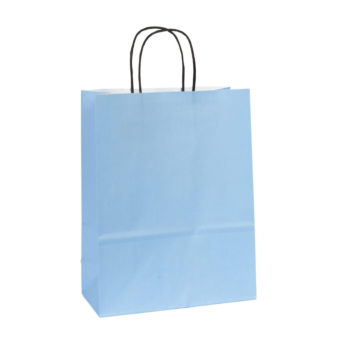 SOBER Bärkasse Small ljusblå 150/fp | Emballage och lagerutrustning - Bärkassar och Påsar - Bärkasse - Papper | Kontorsexperten