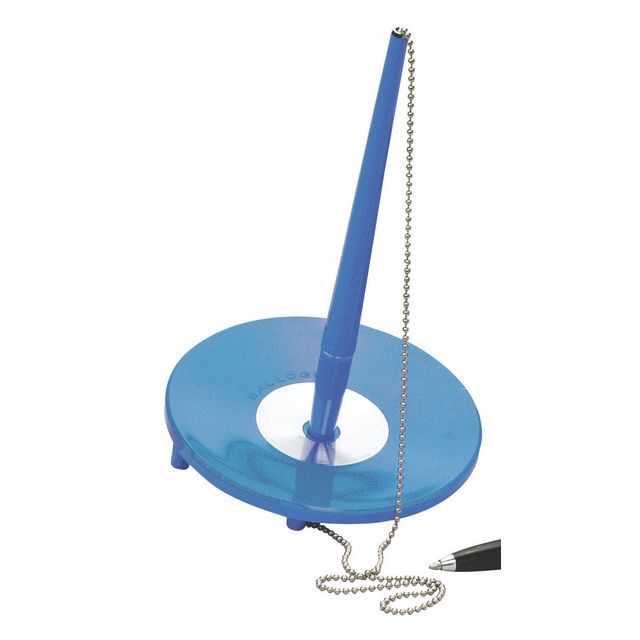 BALLOGRAF Kulpenna Deskset medium blått bläck blå | Kontorsmaterial - Pennor - Kulpennor | Kontorsexperten