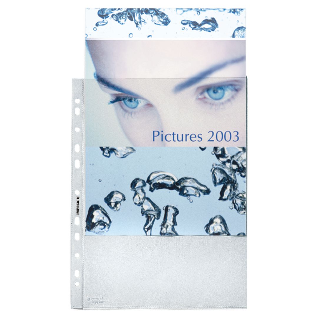 LYRECO Plastficka A4 0,08 klar 100/fp | Kontorsmaterial - Mappar och plastfickor - Plastfickor - Signal | Kontorsexperten