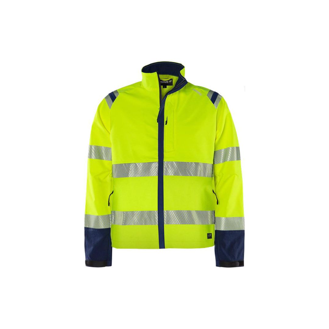 FRISTADS Jacka varsel 4647 kl3 gul XS | Arbetskläder - Arbetsjackor - Varseljackor | Kontorsexperten