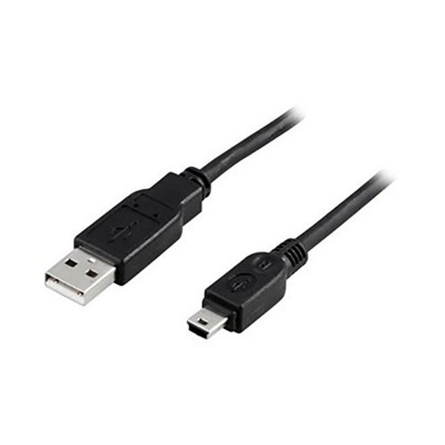 DELTACO Kabel USB - Mini USB 2m | Datorprodukter - Kablar och adaptrar - USB-kablar | Kontorsexperten