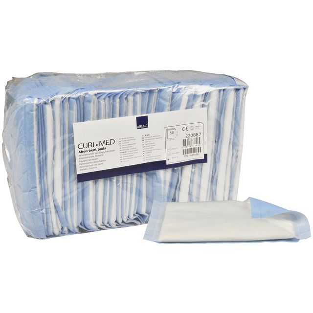 ABENA Absorbtionsförband 20x10cm 50/fp | Sjukvård och omsorg - Förband och fixering - Absorberande förband | Kontorsexperten