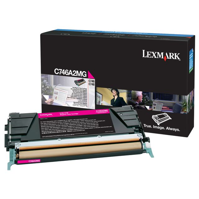 LEXMARK Toner C746A1MG magenta | Toner och bläck - Tonerkassetter - Toner Lexmark | Kontorsexperten