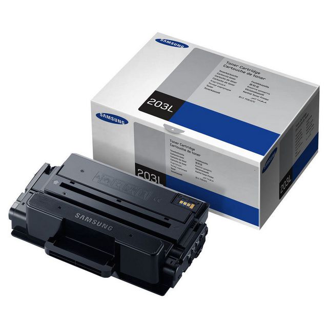SAMSUNG Tonerkassett, MLT-D203L, SU897A, svart, singelförpackning, hög kapacitet | Toner och bläck - Tonerkassetter - Toner Samsung | Kontorsexperten
