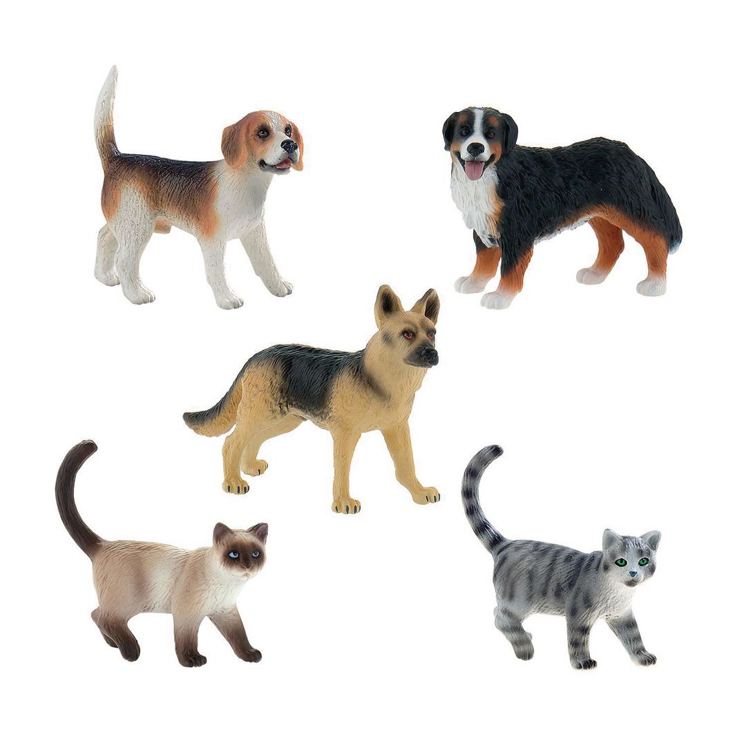 BULLYLAND Hundar och katter 5/fp | Skola och förskola - Lekmaterial - Lekfigurer - Djur | Kontorsexperten