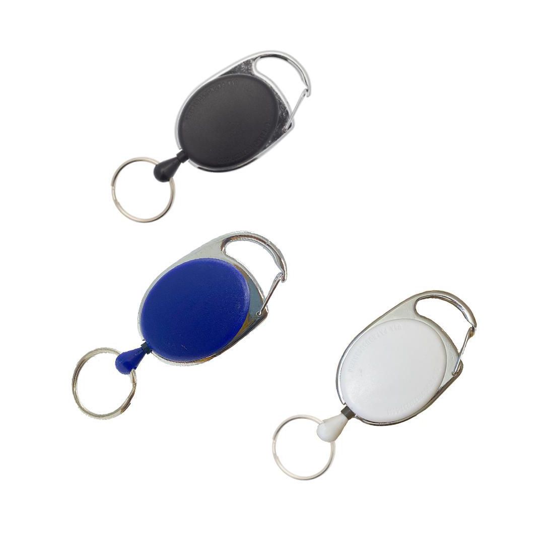 EXPOGRAF CARDKEEP Jojo med nyckelring vit | Kontorsmöbler och inredning - Namnskyltar och korthållare - Korthållare - Tillbehör | Kontorsexperten