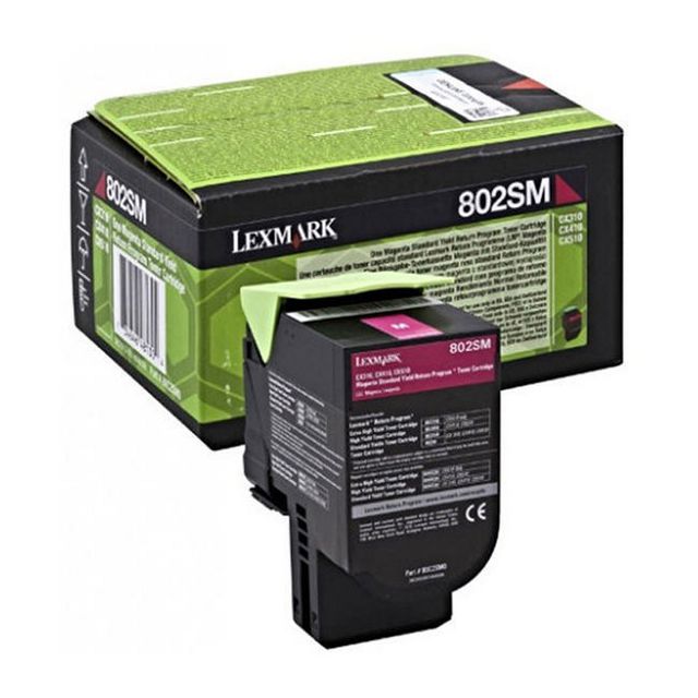 LEXMARK Toner 80C2SME 2K Magenta | Toner och bläck - Tonerkassetter - Toner Lexmark | Kontorsexperten
