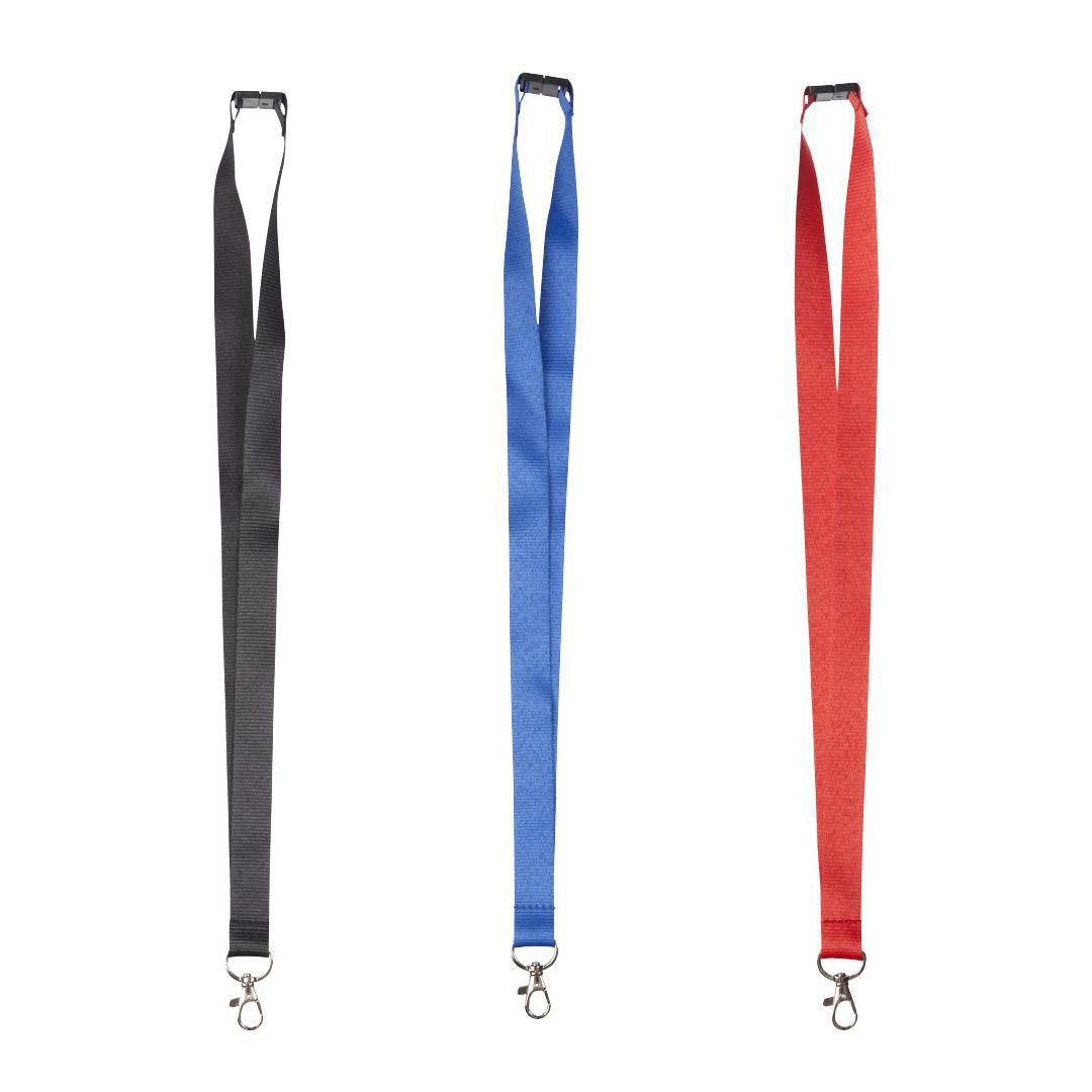 EXPOGRAF CARDKEEP Textilband med krok blå | Kontorsmöbler och inredning - Namnskyltar och korthållare - Korthållare - Tillbehör | Kontorsexperten