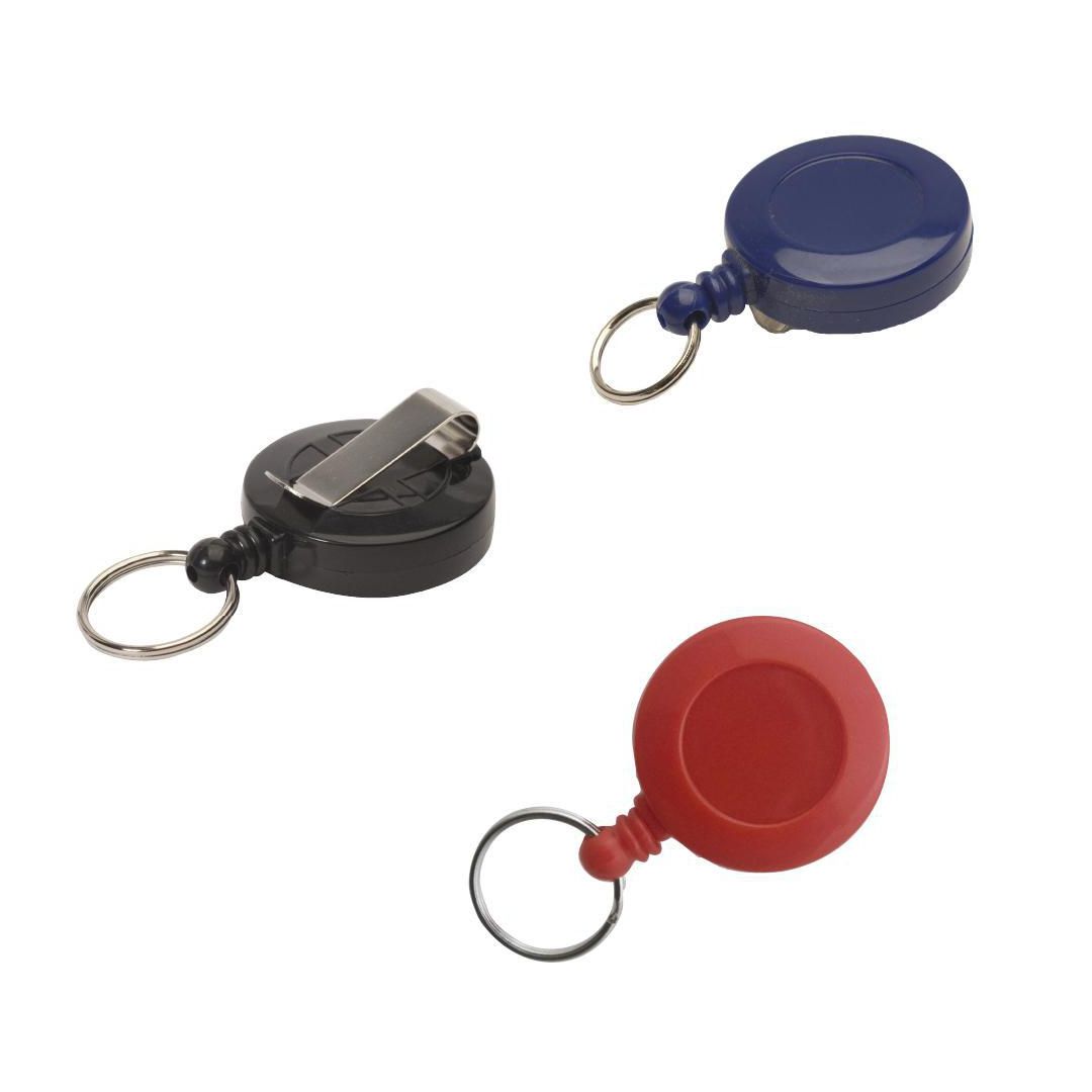 EXPOGRAF CARDKEEP Miniyoyo med nyckelring röd | Kontorsmöbler och inredning - Namnskyltar och korthållare - Korthållare - Tillbehör | Kontorsexperten