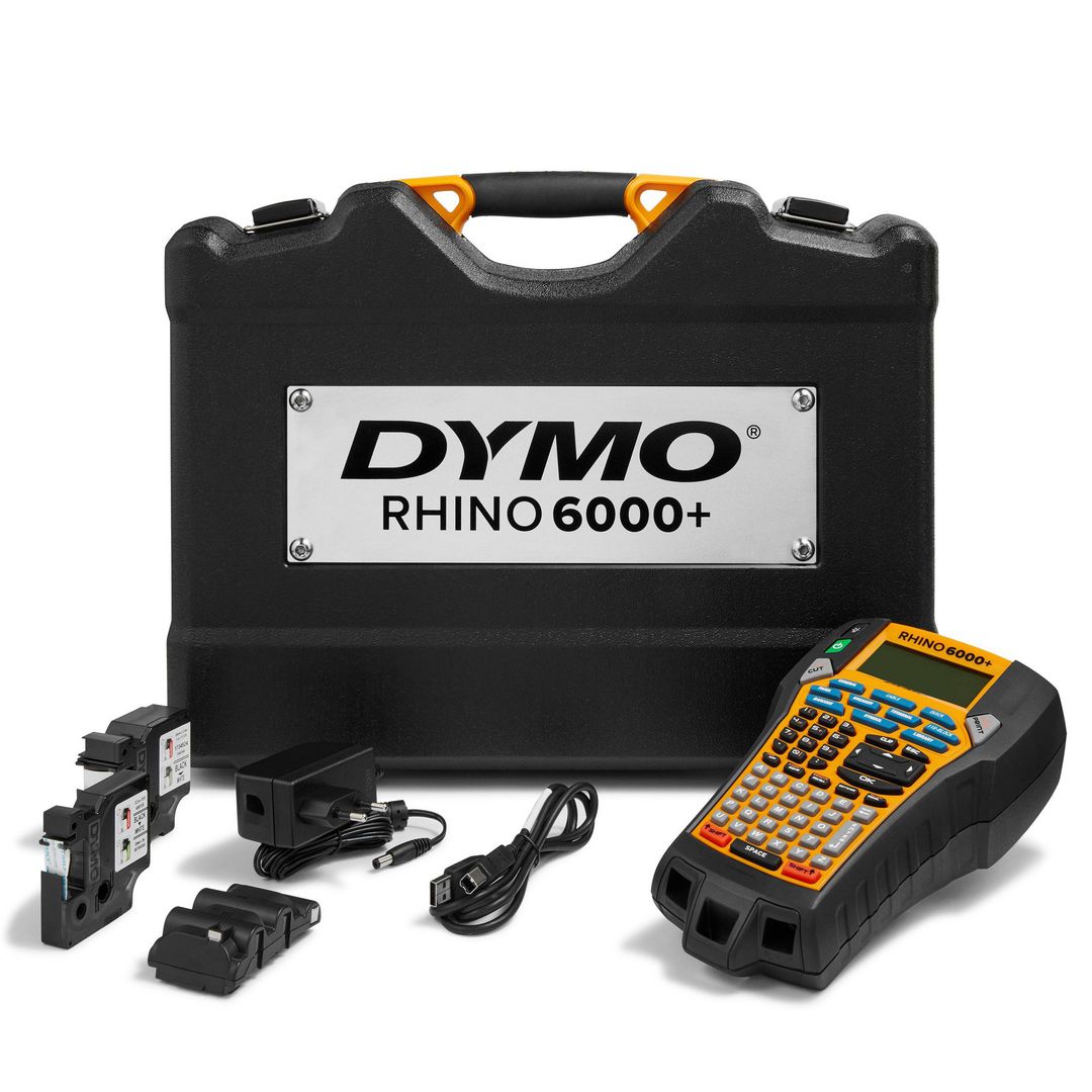 DYMO Märkmaskin Rhino 6000 Kit | Kontorsmaskiner - Märkmaskiner och tape - Märkmaskiner - Dymo | Kontorsexperten