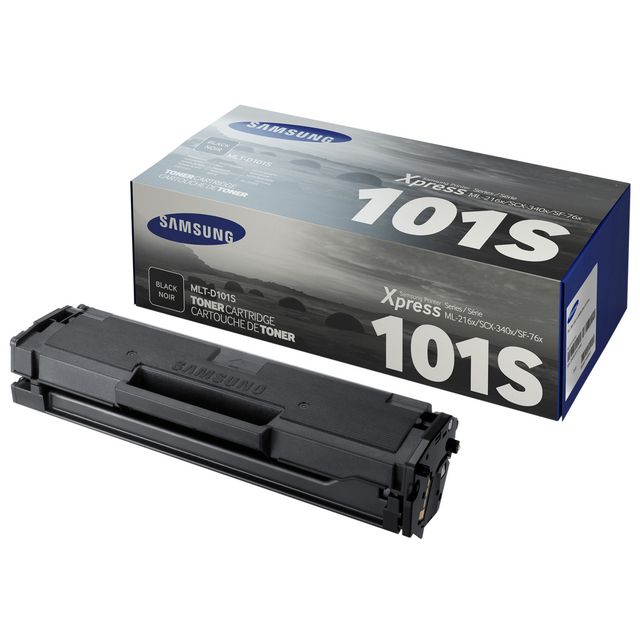 SAMSUNG Toner, MLT-D101S, SU696A, svart, singelförpackning | Toner och bläck - Tonerkassetter - Toner Samsung | Kontorsexperten