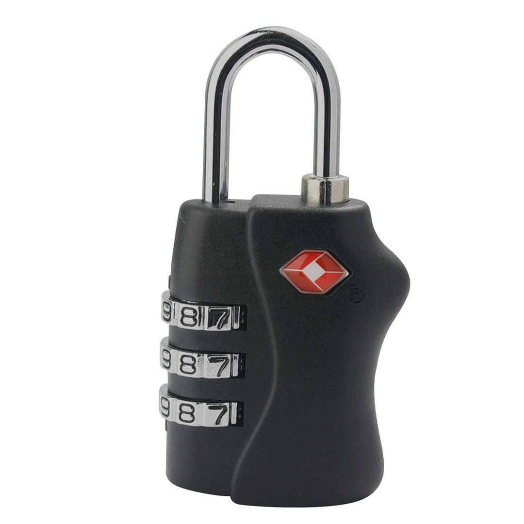 PAVO Hänglås TSA Kombination | Datorprodukter - Väskor och fodral - Hänglås | Kontorsexperten