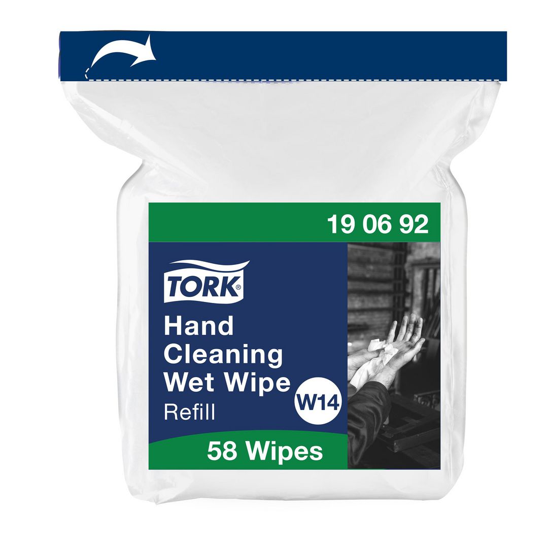 TORK Våtservett Refill Pre W14 hand 58/fp | Städ och hygien - Tvål och hygien - Våtservetter | Kontorsexperten
