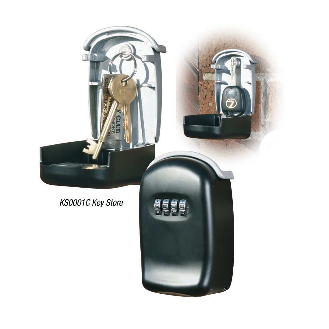 PHOENIX Nyckelförvaring Phoenix svart | Kontorsmöbler och inredning - Skåp och hyllor - Nyckelskåp och tillbehör | Kontorsexperten