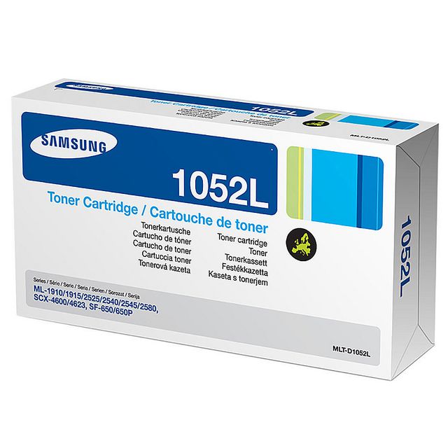 SAMSUNG Tonerkassett, MLT-D1052L, SU758A, svart, singelförpackning, hög kapacitet | Toner och bläck - Tonerkassetter - Toner Samsung | Kontorsexperten