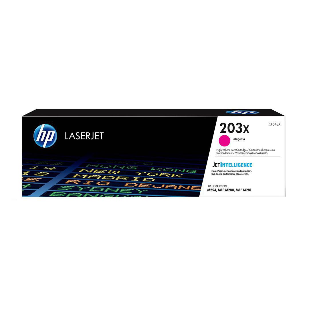 HP Toner CF543X 203X 2,5K Magenta | Toner och bläck - Tonerkassetter - Toner HP | Kontorsexperten