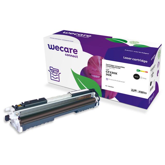 WECARE Toner HP CF230X 3,5K svart | Toner och bläck - Tonerkassetter - Toner WeCare | Kontorsexperten