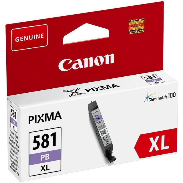CANON CLI-581PB - XL-bläckpatron, Photo Blue, hög kapacitet, 8,3 ml | Toner och bläck - Bläckpatroner - Bläckpatroner Canon | Kontorsexperten