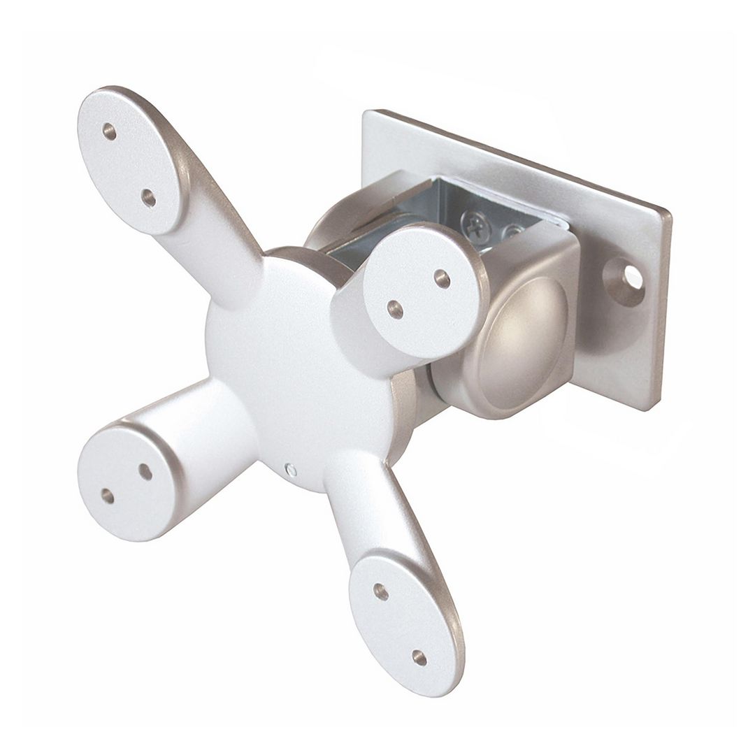 LANAB DESIGN Monitorfäste Cubic silver | Datorprodukter - Bildskärmar och tillbehör - Monitorarmar | Kontorsexperten