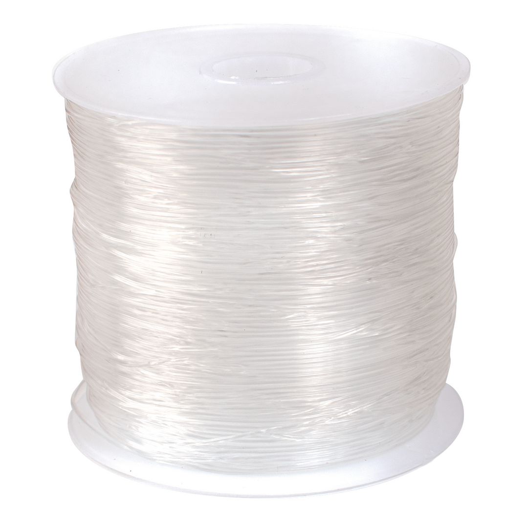 PLAYBOX Elastisk transparent lina 50 m | Skola och förskola - Hobbymaterial - Tråd, snöre och snodd | Kontorsexperten