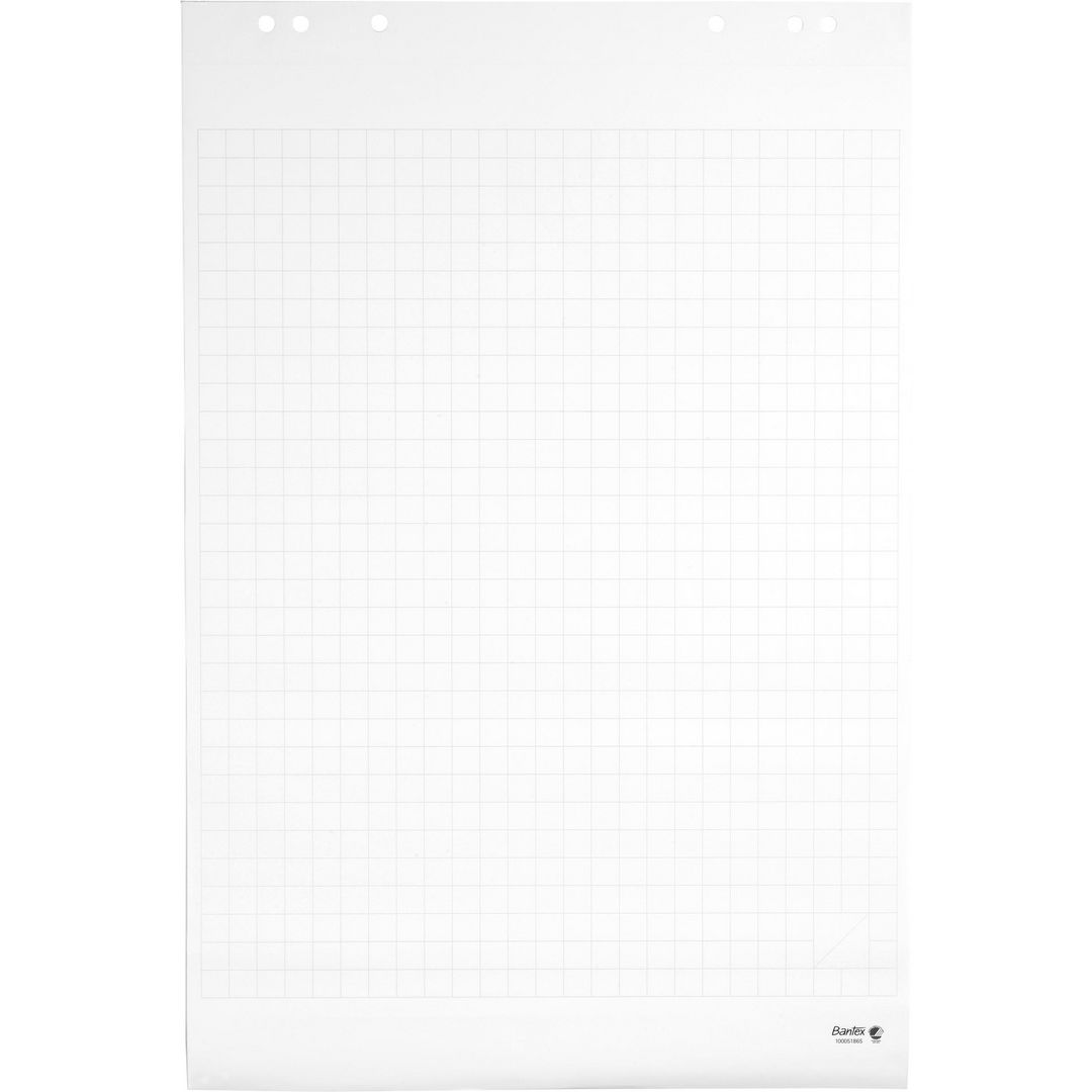 BANTEX Blädderblock rutat 65x98cm 70g 5/fp | Kontorsmöbler och inredning - Blädderblock och ställ - Blädderblock | Kontorsexperten