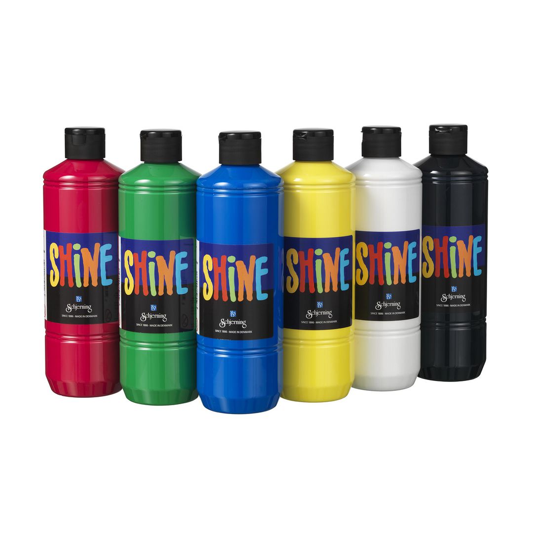 Glansfärg Glossy 500ml klarblå | Skola och förskola - Målarfärg och tillbehör - Blank täckfärg | Kontorsexperten